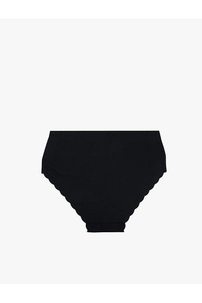 Koton Wrap the Body Lightweight Fabric High Waist Laser Cut Seamless Panties