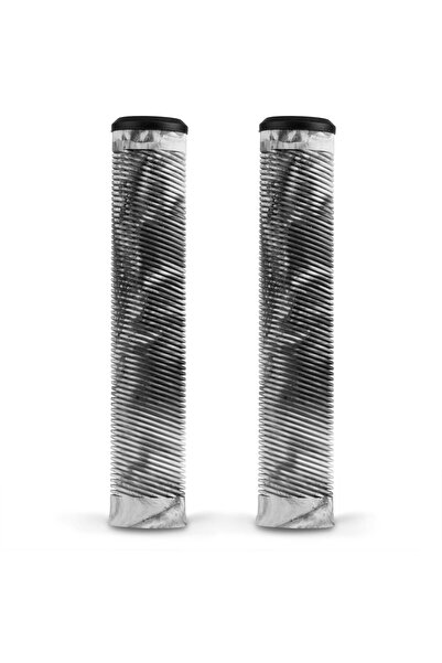 shumee Mânere scuter alb-negru 160 mm G3 2 buc