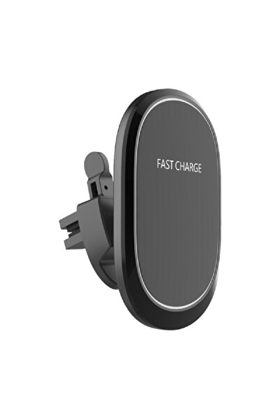 AUTOSMART شاحن سيارة لاسلكي بتصميم أنيق على شكل بيضاوي مغناطيسي
