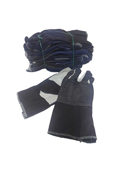 KENT POLİSAJ ELDİVENİ DERİ TAKVİYELİ KOT ELDİVEN 5 ADET