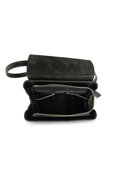BESSO Icona Quotidiana genuine leather backpack Black
