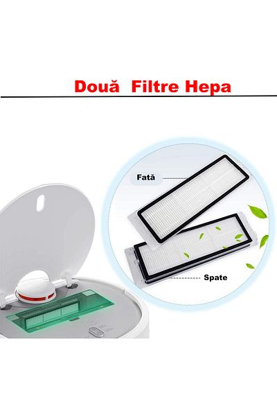 PAA-home Set 2 filtre compatibile Roborock S6, S6Pure, S6 Max E4 S4, S5 Max, S5, E35, E2 ,S50 S51 S55 E20 E25