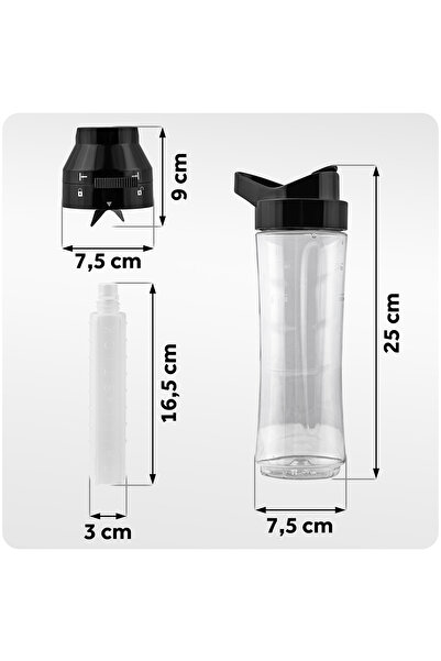 shumee Blender glass container 600 ml + cooling insert BD-755 Berdsen