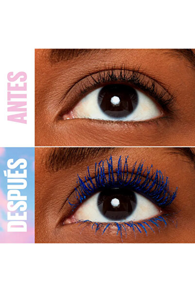 Maybelline New York Rimel cu efect de alungire extrema si volum, Lash Sensational Sky High, blue mist, 7.2 ml