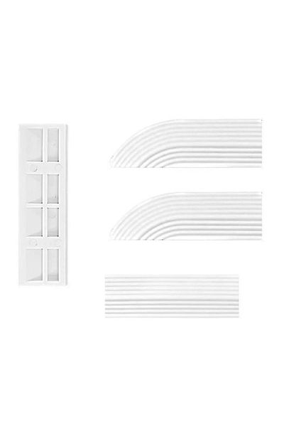 PAA-home Rampa inaltatoare prag, Paa-home, pentru aspiratoarele de tip robot, culoare alb, inaltime 1.6 cm