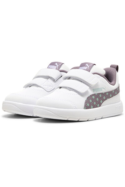 Puma Tenisky Courtflex V3 Dotty pro batolata
