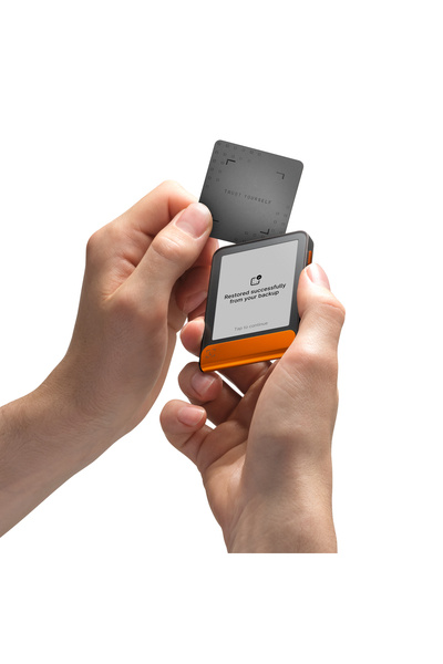 Ledger Flex Turuncu Kripto Donanım Cüzdanı + Recovery Key