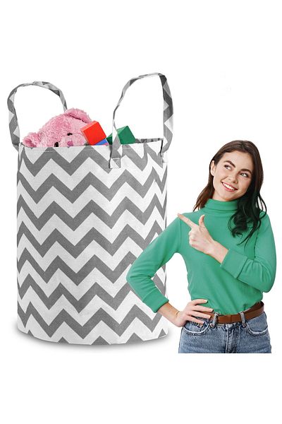 shumee Nukido toy basket - Grey