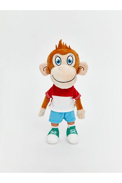 LC Waikiki Nostalgic Monkey Figured Plush Toy
