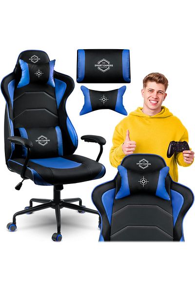 shumee Sofotel Yasuo Gaming Chair - Blue - 2591