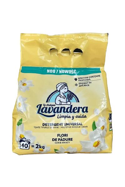 Lavandera Detergent Pudra Lavandera Flori de Padure 40 spalari 2kg