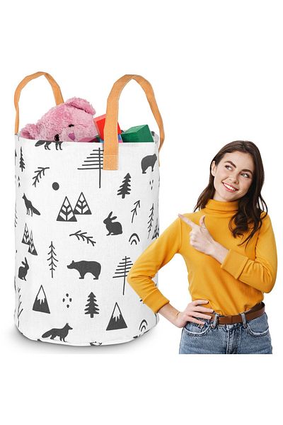 shumee Nukido Toy Basket - White