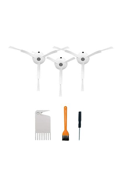 PAA-home Set 3 perii compatibile Roborock S6, S6Pure, S6 Max E4 S4, S5 Max, S5, E35, E2, S50, S51 S55 E20 E25