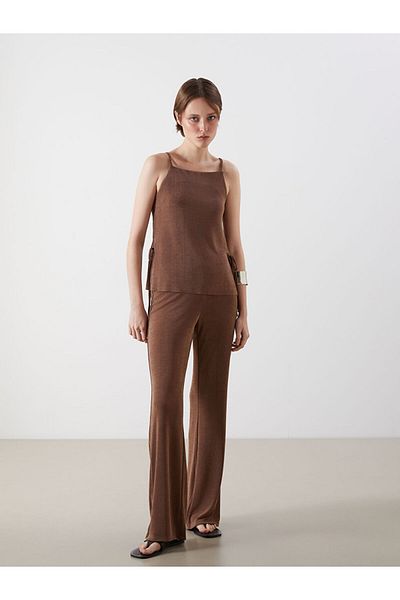 LC Waikiki Μπλούζα με λουράκι με τετράγωνο γιακά New Season - S5PI42Z8