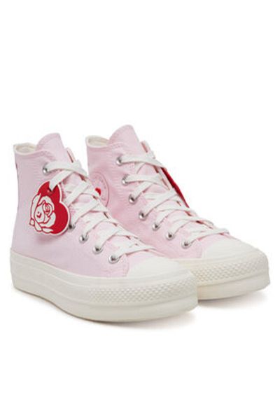 converse Teniși roz pentru femei CONVERSE-A13652C SUGAR BERRY/EGRET/SUGAR BERRY