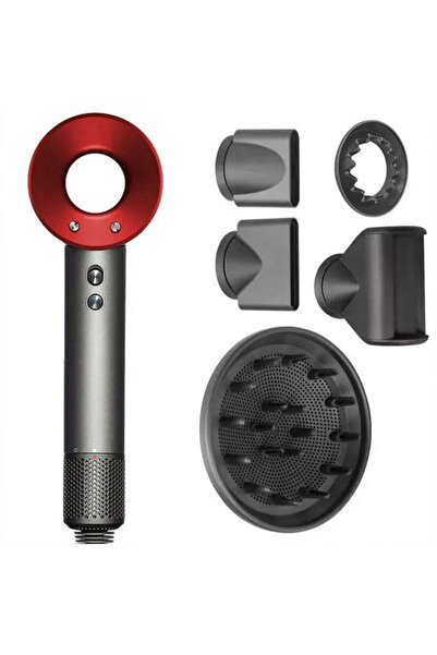 divendi-ro Uscător de păr ultra puternic, ioni negativi, aer rece/cald, acces...