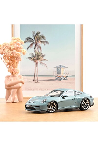 Norev 1/18 Porsche 911 S/T 2023 Bleu Meissen