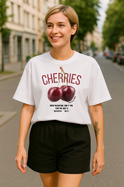 Oversize Unisex %100 Pamuk Premium Baskılı T-shirt