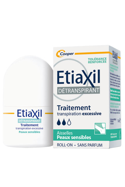 Etiaxil Antiperspirant, Etiaxil, Împotriva transpirației excesive, Pentru ten...