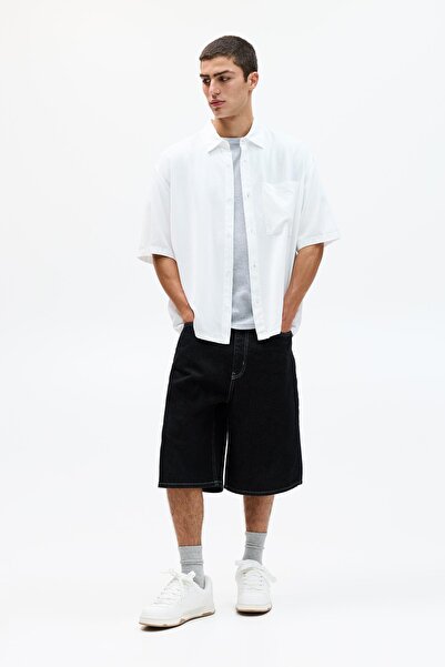 Pull & Bear Short sleeve flowing shirt