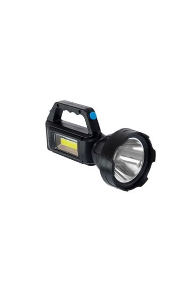 Blusmart Lanterna solara reincarcabila, Acumulator Li-Ion, PowerBank USB, LED lateral, Indicator Baterie