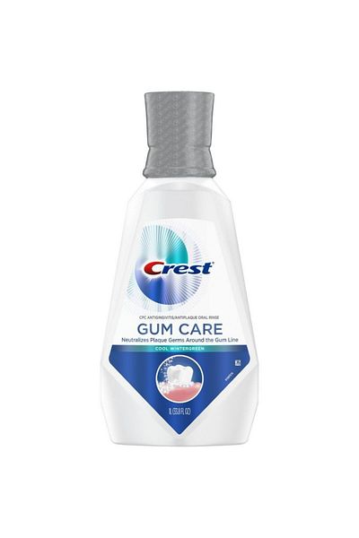CREST Mouthwash, Crest, Gum Care, Alcohol Free, Reduces Gum Inflammation, 1000ml