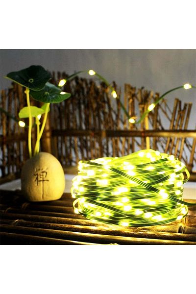 divendi-ro Linear LED Christmas Light, 400 LEDs, 50m, Outdoor-Indoor, IP44,Light Games, 4 Colors - Multicolor