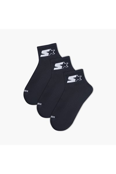 Starter Set of 3 - Starter Textured Ankle Length Socks