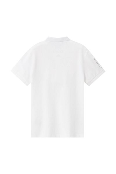 Giordano Women's Cotton Lycra 3D Lion Embroidery Polo