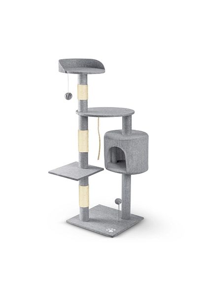shumee Cat Scratching Post 111 cm PH-005 Pethaus Grey