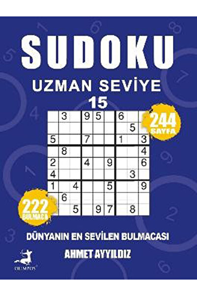Olimpos Yayınları Sudoku Uzman Seviye 15