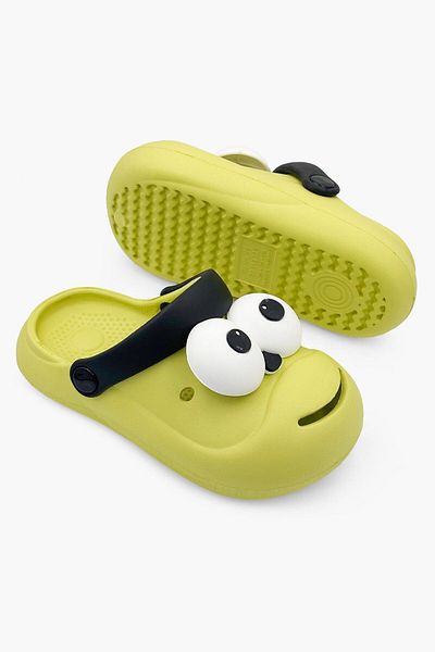 stilfest Daily Beach Slippers Unisex Kids Lemon