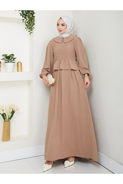 EFSUN MODA ΣΕΤ ΜΠΛΟΥΖΑ ΜΕ ΦΟΥΣΤΑ ΚΑΙ ΚΡΕΜΑΣΤΟ ΚΟΥΤΑΚΙ ΒΡΕΦΙΚΟ