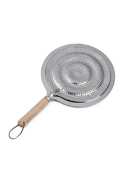 Generic Aluminium Simmer Ring Heat Diffuser Silver 32x21cm