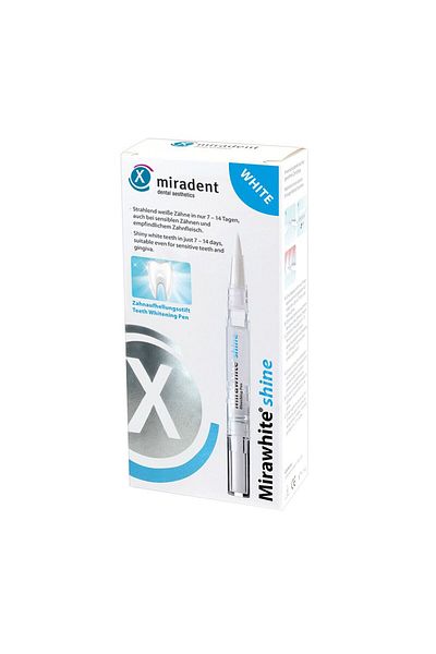 Miradent Creion de albire a dinților, Miradent, MiraWhite, include ghid de nuanțe, 1,8 ml