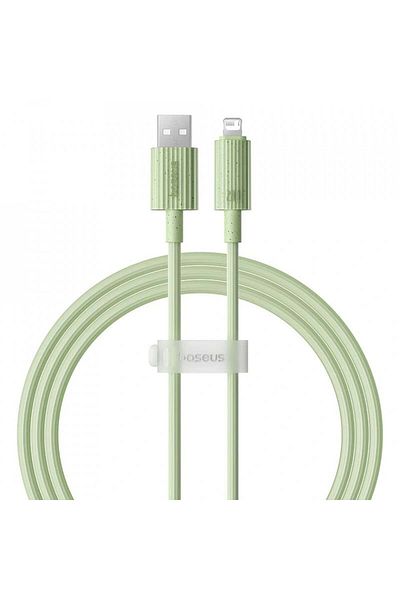 Baseus USB to Lightning cable, 480Mbps, 2.4A, 2m - (P10360200631-01) - Green