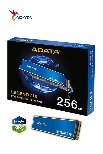 Adata LEGEND 710 SSD Nvme Solid-State Drive for Laptop Desktop PS5 XBOX | PCIe Gen3 x4 M.2 2280