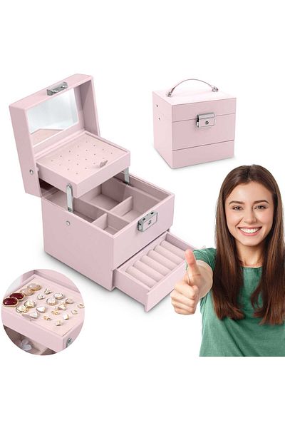 shumee Jewelry box MS-703 Massido - pink