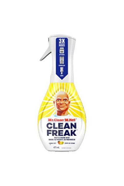 Mr Clean رذاذ التنظيف العميق برائحة قشر الليمون من كلين فريك، 473 مل