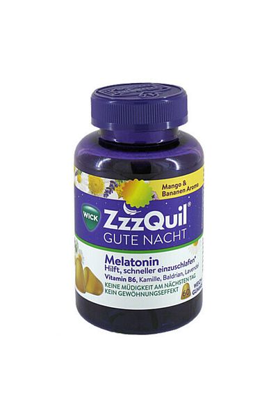 Zzzquil Melatonin, Mango and Banana Sleep Supplement, 60 Jellies