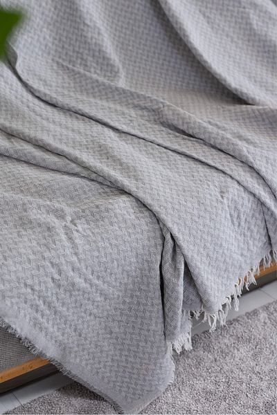 PARELDA HOME Gray Reader Pattern Seat Cover 170 * 210 cm