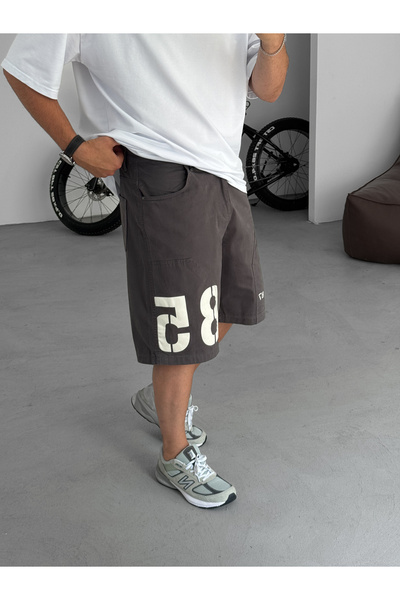 BYBASICMAN Шорти з принтом Fumé 85 C-2437