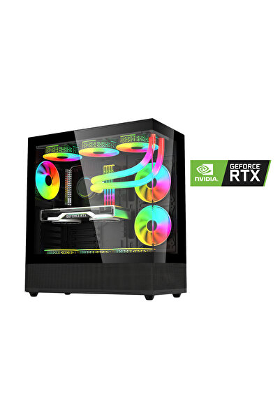 IZOLY RX57 Ryzen 5 7500F 32GB 1TB M.2 NVMe RTX 4060 8GB 240mm Sıvı Soğutma Oy...