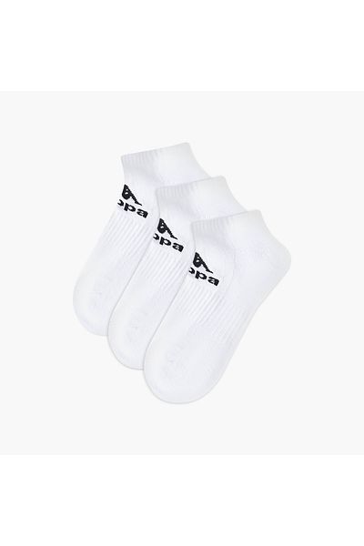 Kappa Set of 3 - Kappa Striped Ankle Length Half Terry Socks