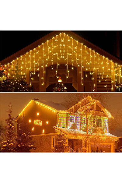 divendi-ro Lampă solară, alb cald-roșu și multicolor, 320 LED-uri, telecomandă, 12m - alb cald