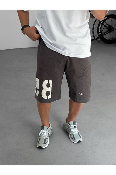 BYBASICMAN Smoked 85 Printed Shorts C-2437
