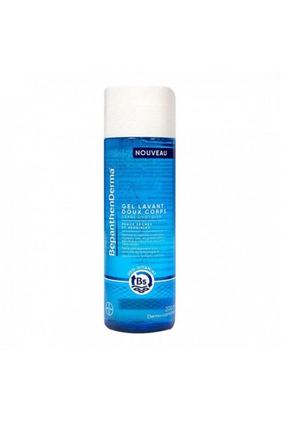 Bepanthen Gel de curățare Derma pentru copii și adulți, perfect pentru pielea sensibilă, 200 ml