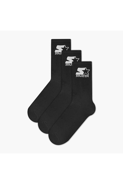 Starter Set of 3 - Starter Ribbed Crew Length Socks