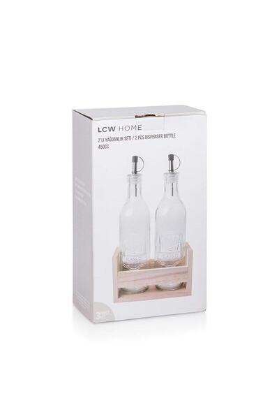 LC Waikiki LCW HOME Standlı Yağdanlık Seti 2'li 450 ml (S5)