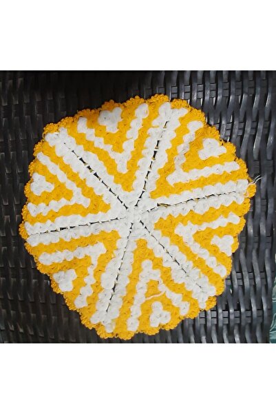 ENAM هدية منشفة حمام محبوكة يدويًا